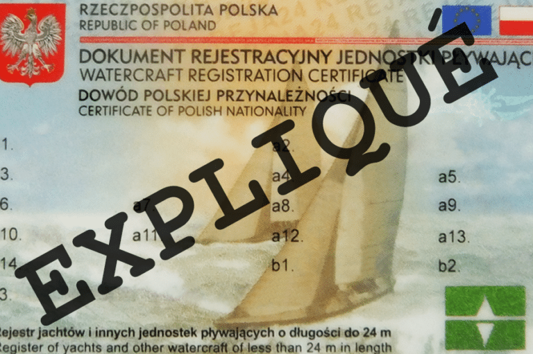 Le b. a.-ba du nouveau processus d’immatriculation des yachts en Pologne