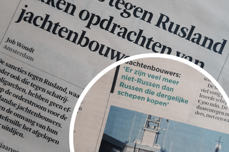 Dutch Superyacht shipyards persevere despite Russian sanctions